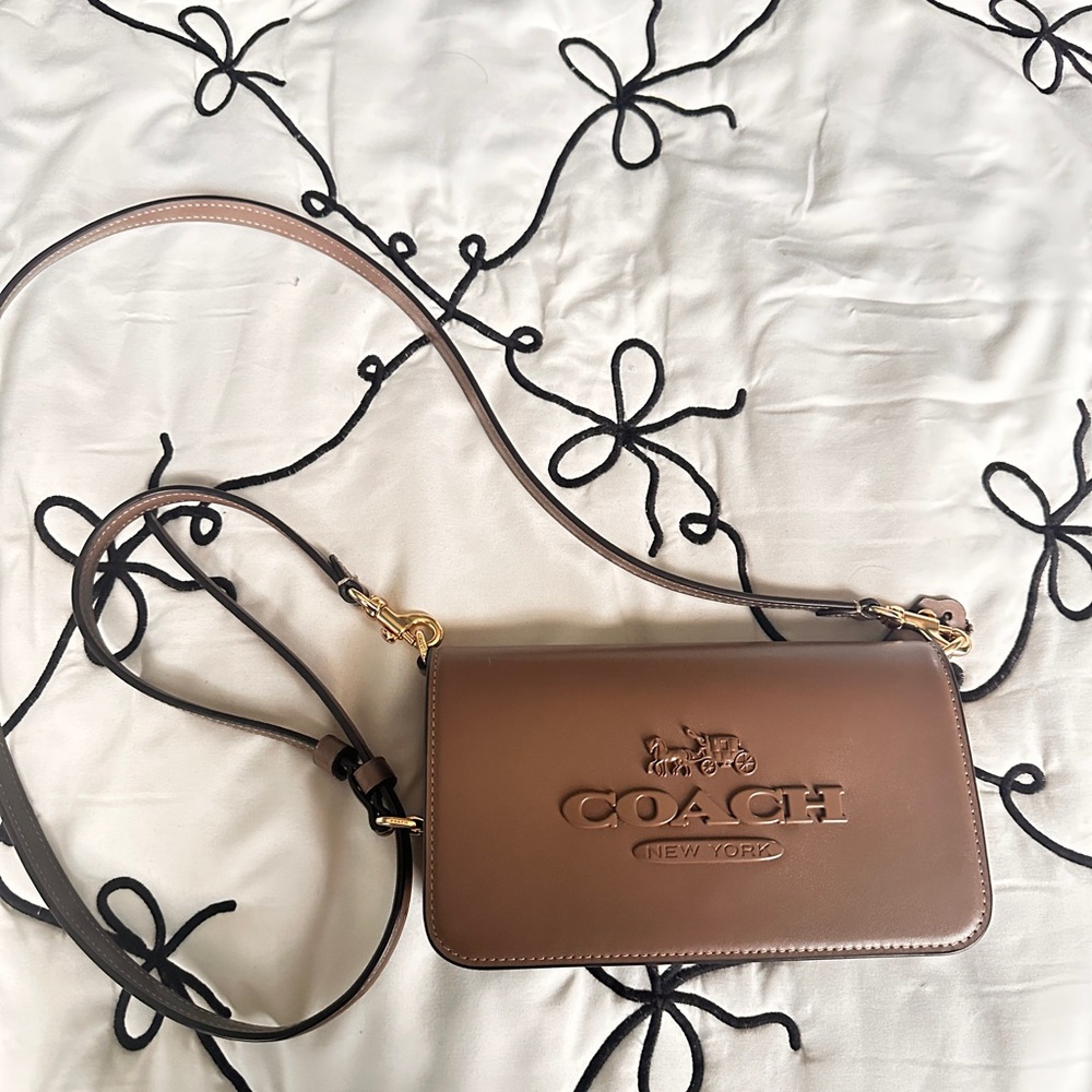 Coach Brown Toni Crossbody Bag